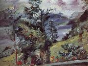 Lovis Corinth Walchensee Landscape oil painting picture wholesale